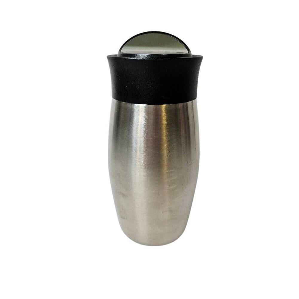 MetroKane stainless steel cocktail Shaker, flip top, 20 oz.
